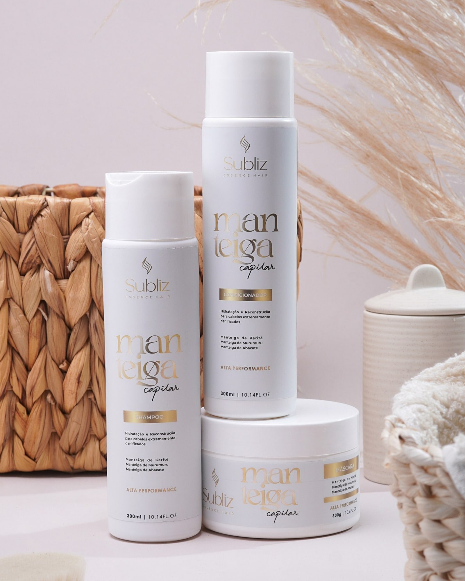 Linha Manteiga Capilar Subliz Essence Hair